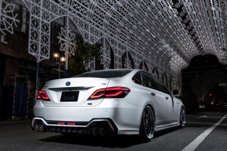 トヨタ 220系 クラウン】 ピラーパネル 4ピース （AES製） 【カーボン