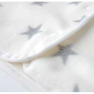 nordic+japan 綿毛布 子供用 スリーパー ミディアム(スター・グレー)【1459852】