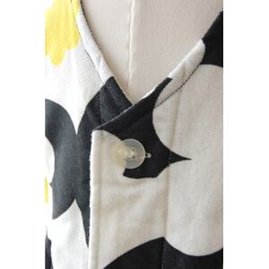 子どもエプロン (キッチン・モダニズム・ブラック) ※パイル素材【1560505】