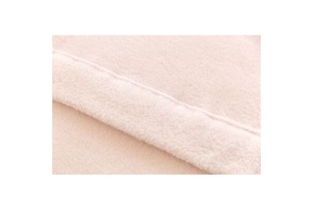 綿100%綿毛布シングルサイズ・ピンク色【1052972】