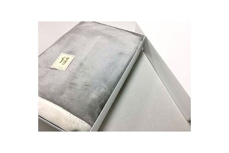 プレミアムシルクブランケット グレー 大阪府忠岡町 ふるさと納税サイト ふるなび