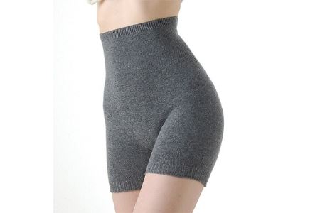 毛糸のパンツ　2枚組 グレー(L～LL)【1098296】