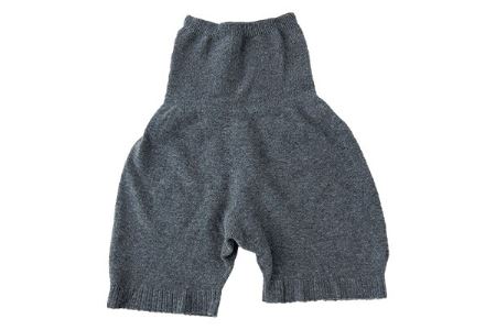 毛糸のパンツ　2枚組 グレー(L～LL)【1098296】