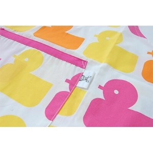 nordic+japan 大人 エプロン (キッチン・アヒル・ピンク)※ブロード素材【1107743】