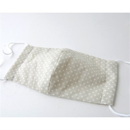 立体マスク 大人用(小さいドットBE) 5枚セット【1112239】 10,920円
