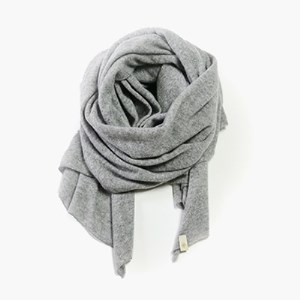 日本製 BABY  CASHMERE STOLE(150cm×60cm)　グレー【1132757】