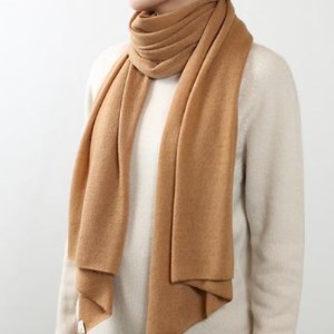 日本製 BABY  CASHMERE STOLE(150cm×60cm)　グレー【1132757】