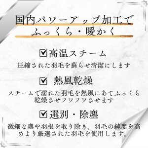 【洗える】羽毛布団 クイーン 日本製 ダウン90% 1.8kg 無地クリーム抗菌防臭防ダニ立体キルト【1236851】