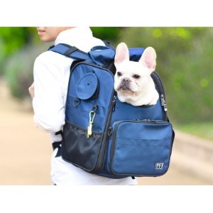 PFIキャリーバッグ 【コンパクトタイプ/ネイビー】 ペット防災×アウトドアペットキャリーバッグ【1378886】