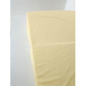 らくらく簡単 ボックスシーツ シングル (クリーム)　【1383440】