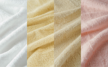 【ふわふわの肌ざわり】ハンドタオル4枚・フェイスタオル4枚　泉州の華織「麗」（009_5007）