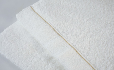 【ふわふわの肌ざわり】フェイスタオル2枚・バスタオル2枚　泉州の華織「麗」（009_5011）