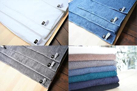 【綿100%吸水性抜群】フェイスタオル7枚 アーバンカラー W initial (009_5026)