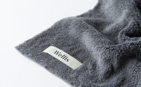 Wellis【極上の肌心地】バスタオル4枚 グレー(009_5109)