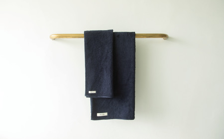 Wellis【極上の肌心地】フェイスタオル4枚・バスタオル2枚 ギフトセット ネイビー(009_5035_03)