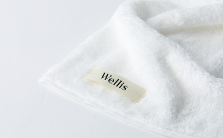 Wellis【極上の肌心地】バスタオル2枚 ギフトセット ナチュラルホワイト(009_5040_01)