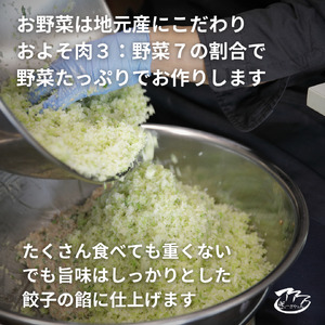㉒ぎょーざやさんの元祖野菜餃子108個入り（027_5024）※北海道・沖縄・離島への配送不可