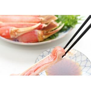 【1.2kg:太脚3L】楽ちん蟹スキセット(急速冷凍生カニ)　ハーフポーション　【配送不可地域：離島】【1572076】