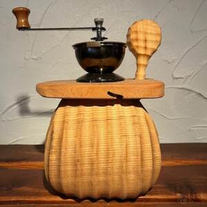 【足なし】木製コーヒーミル〈スモールコーヒーグラインダー/HARIO〉セラミック_雑貨・日用品  キッチン用品 _【1516858】