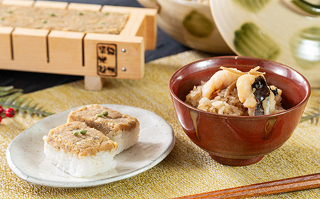 ハモのお楽しみセット【ハモの押し寿司キットとハモめしの素】_惣菜・加工品   _【配送不可地域：離島・北海道・沖縄県】【1550476】