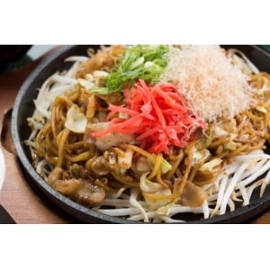 鉄板焼きそば定食　2名様分　食事券_旅行券・チケット 食事券  _【1276079】