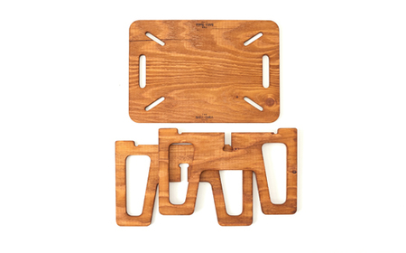 THE BARA +BARAのアウトドアマルチテーブル カラー:メープル_雑貨・日用品 机・テーブル 家具・インテリア   雑貨・日用品 アウトドア用品 スポーツ・アウトドア用品   雑貨・日用品 キャンプ用品 スポーツ・アウトドア用品 _【1326170】