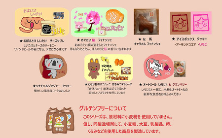かなんブランド 米粉cookies ふるさとセットS 1箱 No.400