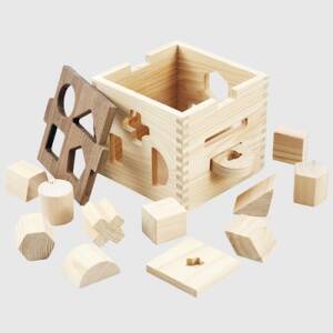 ひのきのおもちゃIKONIH(アイコニー)の知育玩具　ドロップボックス【1437397】