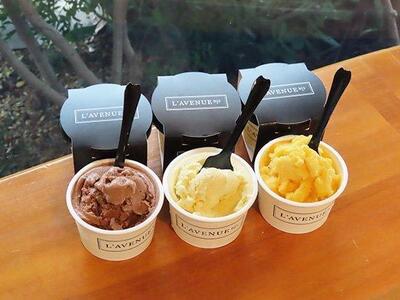 【着日指定必須】L’AVENUE(ラヴニュー)グラス エ ソルベ 〈アイスクリーム&シャーベット 6個入り〉GLACE ET SORBET 6PIECE