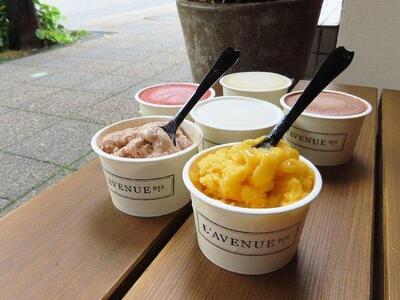 【着日指定必須】L’AVENUE(ラヴニュー)グラス エ ソルベ 〈アイスクリーム&シャーベット 6個入り〉GLACE ET SORBET 6PIECE