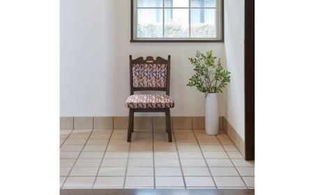 【神戸を代表する】創業150年日本一古い洋家具屋の小椅子ポロチェア【永田良介商店】【Pink yabane/High type】