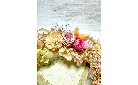 紫陽花の夢 プリザーブドフラワー・リースL