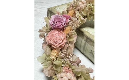 紫陽花の夢 プリザーブドフラワー・リースL