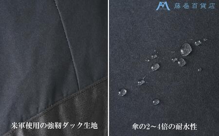 【BAGGY PORT】藤巻百貨店別注10ozシェルターダック×幌帆布のショルダーバッグ【カラー:カーキ】