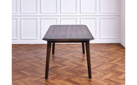 隅切型ダイニングテーブル W1800