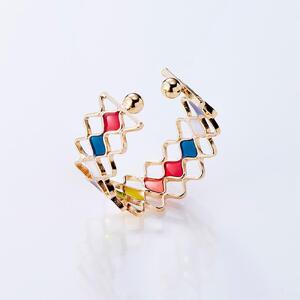 ルミネマルチカラーイヤーカフ【K10YG】