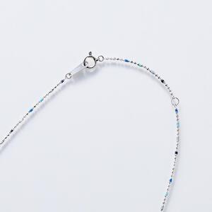 ルミネブルーグラデーションネックレス【Pt850】