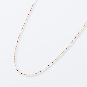 ルミネマルチカラーネックレス【K10YG】