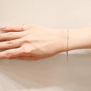 ルミネブルーグラデーションブレスレット【Pt850】