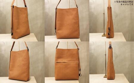 【alto.】Hシボプレス 縦型3wayトートショルダー AKEB-3009(キャメル)