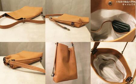 【alto.】Hシボプレス 縦型3wayトートショルダー AKEB-3009(キャメル)