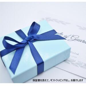 あこや黒染め真珠7個付きネックレス(シルバー)