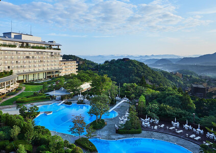 【高島屋選定品】「有馬グランドホテル」【平日・日曜日限定】北館５F金泉露天風呂付き ツイン ペア宿泊券 ≪１泊２食付き≫