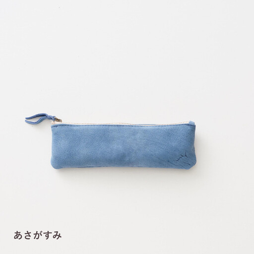 ENISICA エニシカ ジビエ鹿革 カクシカ ペンケース 朝霞 (あさがすみ)