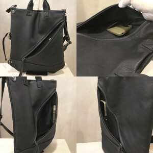 【-Less】RAMUDA ショルダー&ボディ マルチwayバッグ LMSB-0211(ブラック)