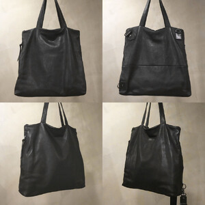 【-Less】RAMUDA 3 wayトートリュック LMSB-0207(ブラック)