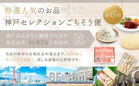 【 定期便 】 特選人気のお品　神戸セレクション6か月