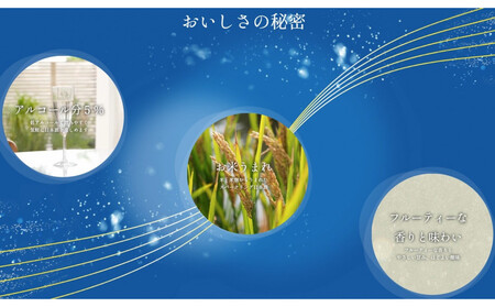 【宝酒造】松竹梅白壁蔵 スパークリング日本酒 澪(みお) 300ml x 12本(12本入り1ケース)