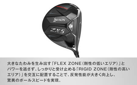 ゴルフクラブ スリクソン ZX5 Mk II LS ドライバー 10.5° S