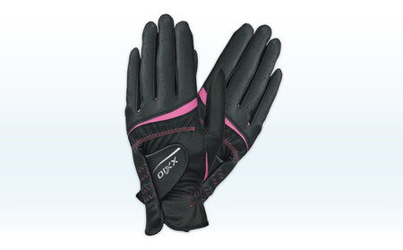【高島屋選定品】ゼクシオレディースグローブ GGG-X022WW両手用 ブラック19cm